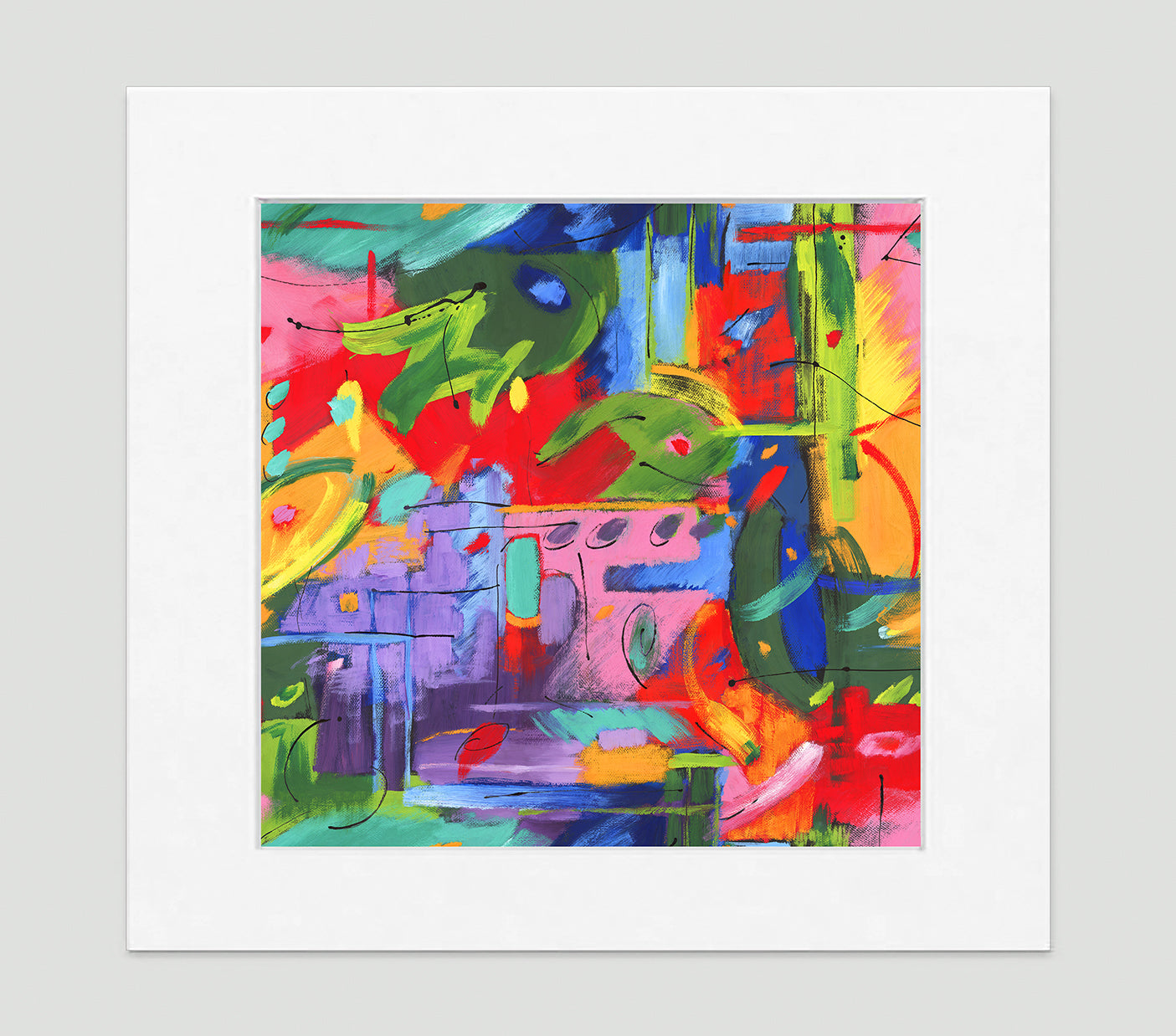 Musee Art Print - Abstract Art Wall Decor Collection-Di Lewis