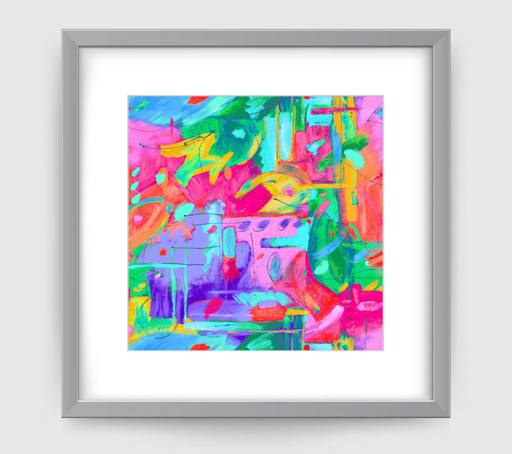 Musee Multi Art Print - Abstract Art Wall Decor Collection