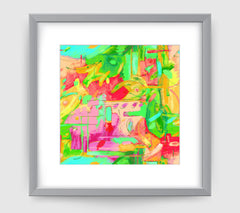 Musee Paintbox Art Print - Abstract Art Wall Decor Collection