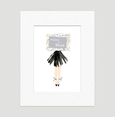 My Way Art Print - Fashion Illustration Wall Art Collection-Di Lewis