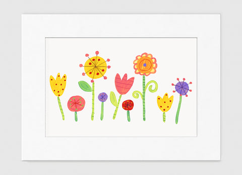 My Garden Art Print - Kids Wall Art Collection-Di Lewis