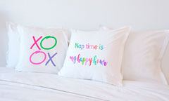 Nap Time Is My Happy Hour - Inspirational Quotes Pillowcase Collection-Di Lewis