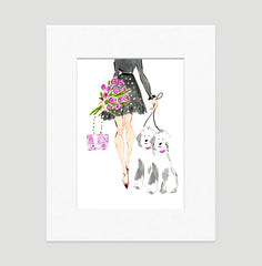 Oh My! Art Print - Fashion Illustration Wall Art Collection-Di Lewis