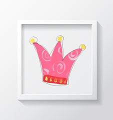 Queen Art Print - Kids Wall Art Collection-Di Lewis