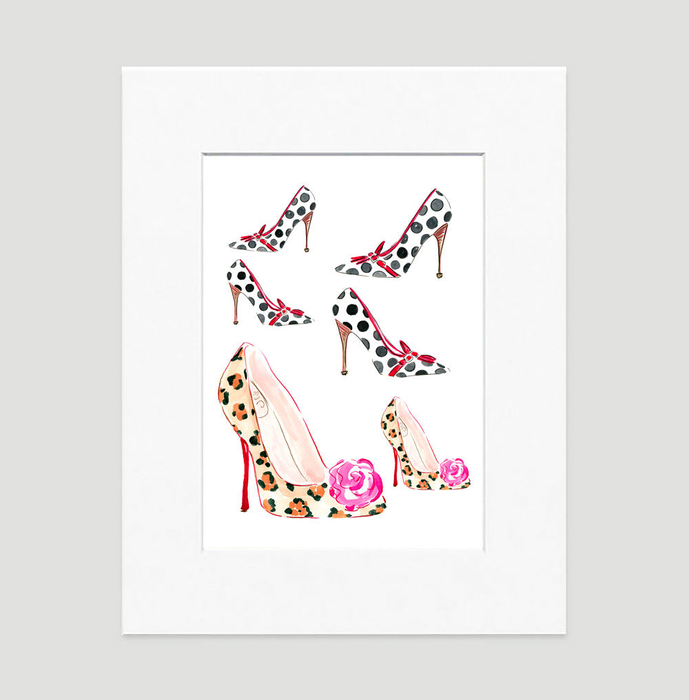 Step It Up Art Print - Fashion Illustration Wall Art Collection-Di Lewis
