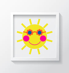 Sunny Art Print - Kids Wall Art Collection-Di Lewis