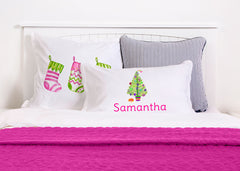 Christmas Stocking - Kids Personalized Pillowcase Collection