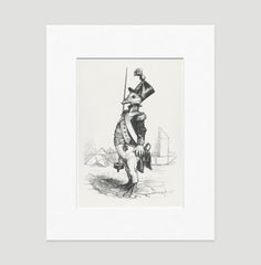 The Three Star Sergeant Art Print - Animal Illustrations Wall Art Collection-Di Lewis