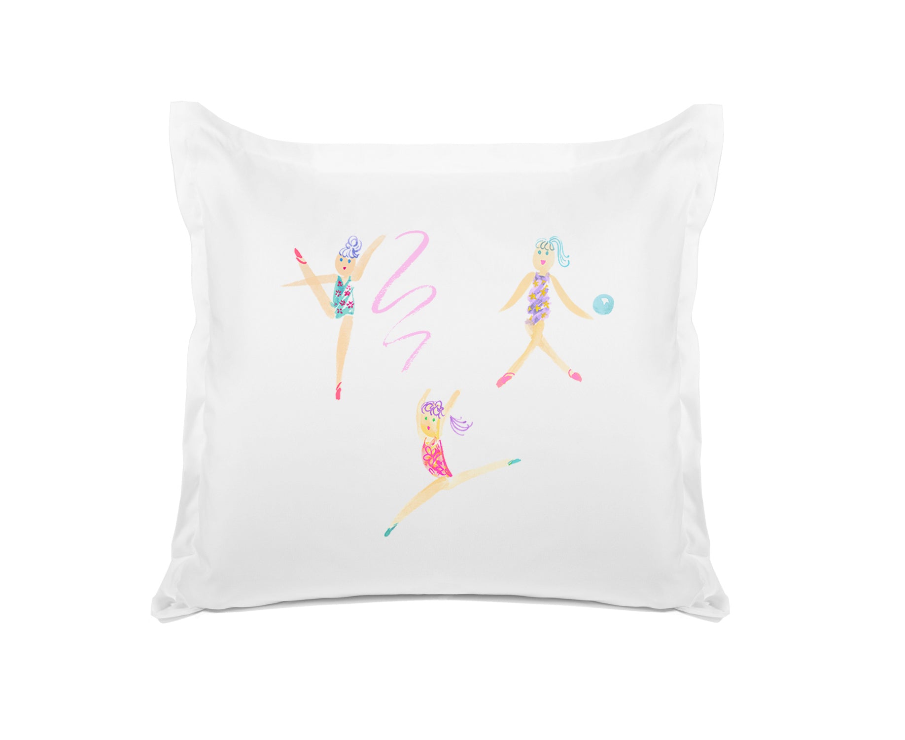 Gymnast Girls - Personalized Kids Pillowcase Collection