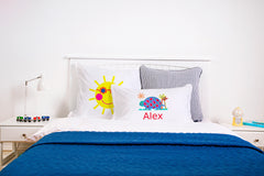 Colorful Tortoise - Personalized Kids Pillowcase Collection