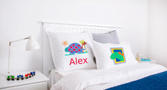 Colorful Tortoise - Personalized Kids Pillowcase Collection