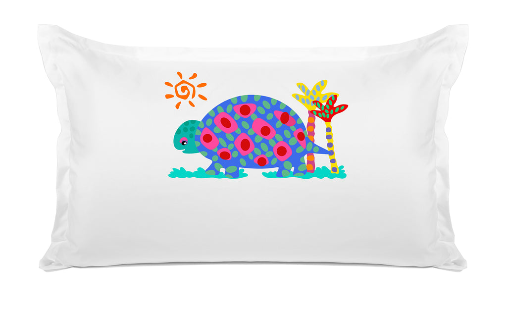 Colorful Tortoise - Personalized Kids Pillowcase Collection