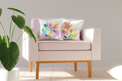 Strelitzia Throw Pillow Cover - Decorative Designs Throw Pillow Cover Collection