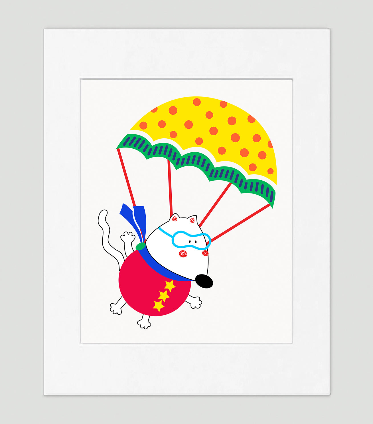 Up Up And Away Art Print - Kids Wall Art Collection-Di Lewis