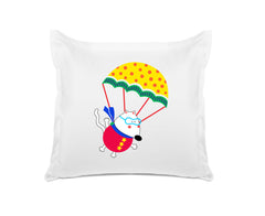 Colorful Parachute Mouse - Personalized Kids Pillowcase Collection