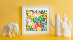 Bora Bora Art Print - Impressionist Art Wall Decor Collection-Di Lewis
