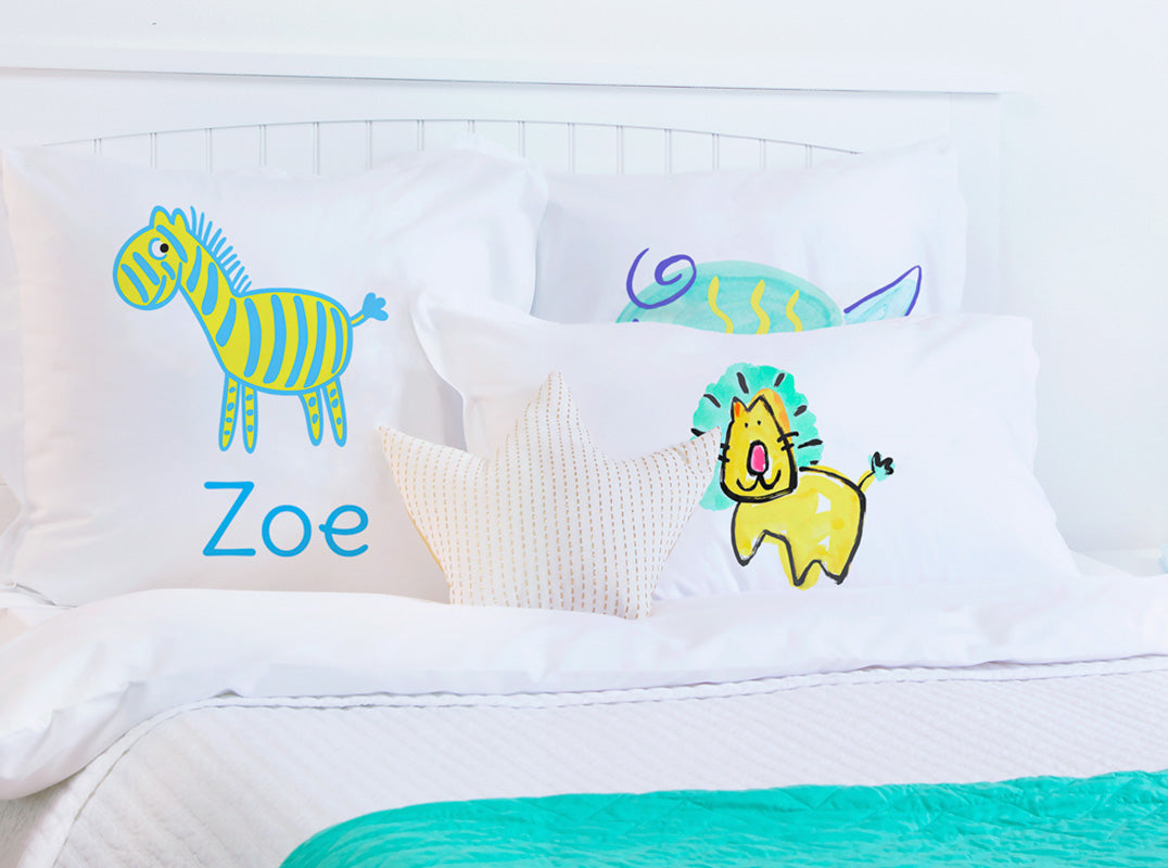 Zebra - Personalized Kids Pillowcase Collection