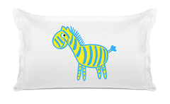 Zebra - Personalized Kids Pillowcase Collection-Di Lewis