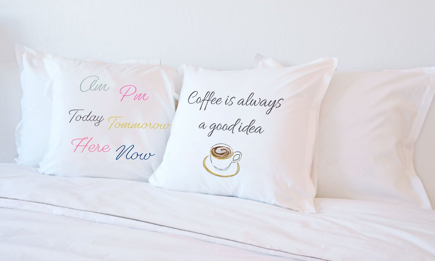 Coffee Is Always A Good Idea - Inspirational Quotes Pillowcase Collection-Di Lewis