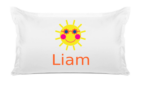 Happy Sunshine - Personalized Kids Pillowcase Collection
