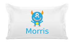 Blue Monster - Personalized Kids Pillowcase Collection