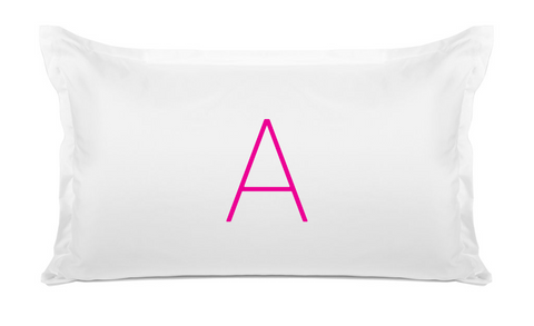 Monogrammed Big Print Pillowcase Set – United Monograms